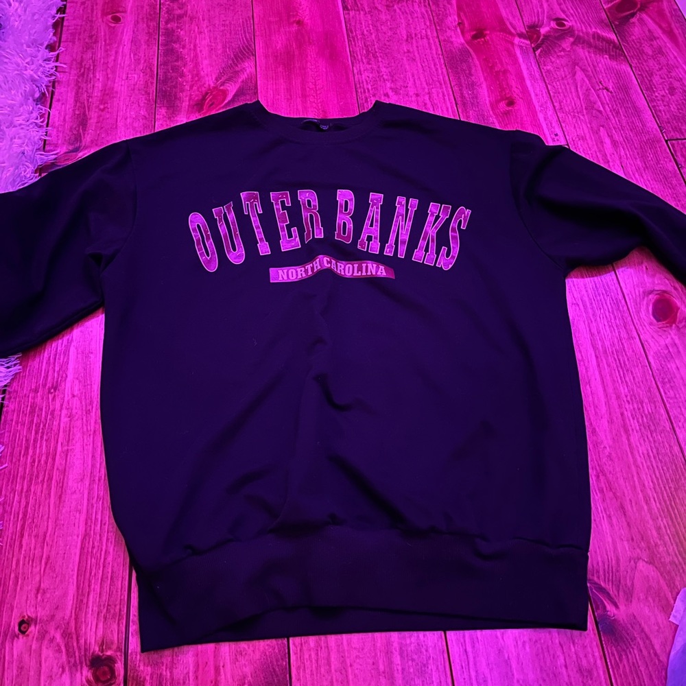 shein crewneck, worn like once